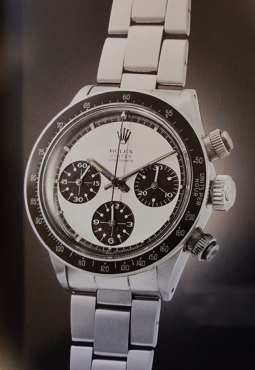 Rolex Daytona ref. 6263 du début des années 1970, cadran crème à compteurs noirs dit « Paul Newman »