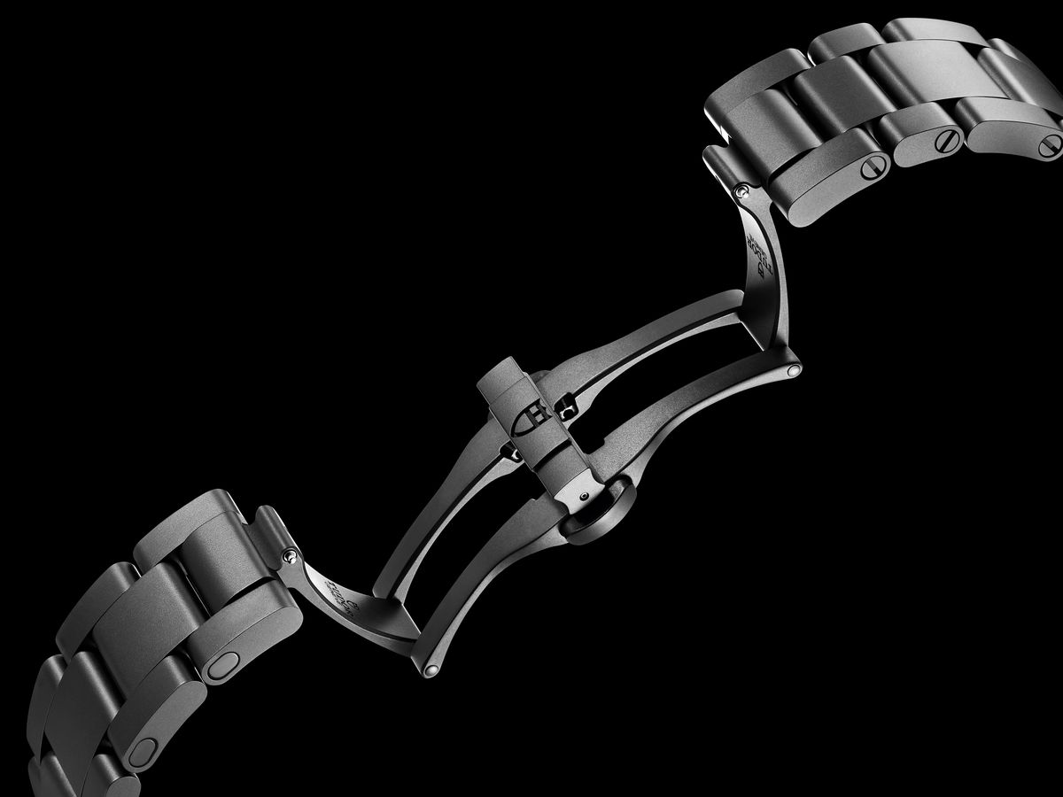 Bracelet céramique et boucle déployante de la Tudor Black Bay Ceramic